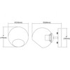 Elk Home Claro 1 - Light Vanity in  Polished Chrome - 2 of 3