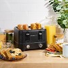 KitchenSmith by Bella 4-Slice Toaster: Gray, 1480W, Plastic, Spot Clean, 11.02" Width, 1-Year Warranty - 2 of 4