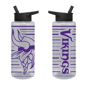 NFL Minnesota Vikings Acrylic Water Bottle with UV Graphics - 34oz - 1 of 4
