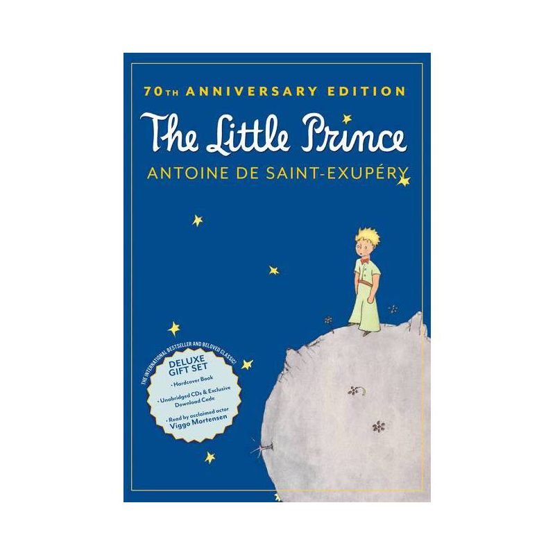 The Little Prince 70th Anniversary Gift Set Book & CD - 70th Edition by  Antoine de Saint-Exupéry (Mixed Media Product), 1 of 2