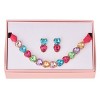 FAOabulous by FAO Schwarz Girls 2pk Stone and Ribbon Necklace and Earring Set - 2 of 3