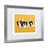 Trademark Fine Art - Pictufy  Japanese Red Crown Crane Matted Framed Art - 3 of 4