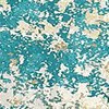 teal/ivory