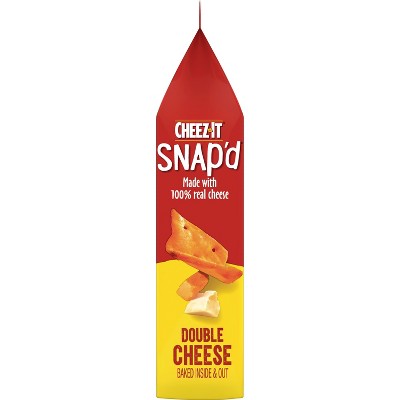 Cheez-It Snap'd Double Cheese Crackers - 7.5oz