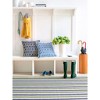 Annie Selke - Dash & Albert Pond Stripe Handwoven Indoor/Outdoor Rug, 2x3, Multi - 2 of 4