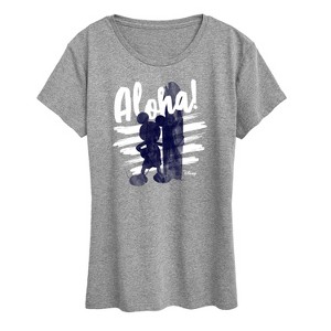Women's - Disney - Aloha Short Sleeve Graphic T-Shirt - 1 of 4