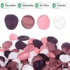 Unique Bargains Silk Decoration Reusable Artificial Flower Rose Petals 1.38" x 1.38" 600 Pcs - 2 of 4