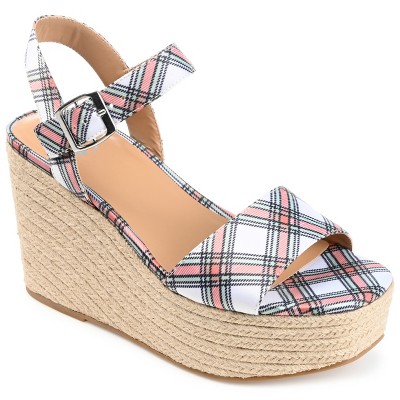 Journee Collection Womens Pearrl Tru Comfort Foam Wedge Heel Espadrille ...