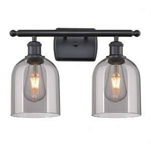 Bella - 2 Light Bath Vanity In Industrial Style-10.5 Inches Tall and 15.5 Inches Wide - 1 of 1