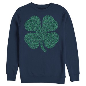 Men's Marvel St. Patrick's Day Hero Icon Clover Sweatshirt - 1 of 3