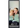 PosterPalooza | Panoramic Slim Profile Black Picture Frame - UV Acrylic, Foam Board Backing, Hanging Hardware - 2 of 4