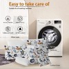 Wikineon 8 Pieces Halloween Comforter Set, Witch Pattern Bed In A Bag Bedding With Comforter Sheet Sham,Full Size - 2 of 4