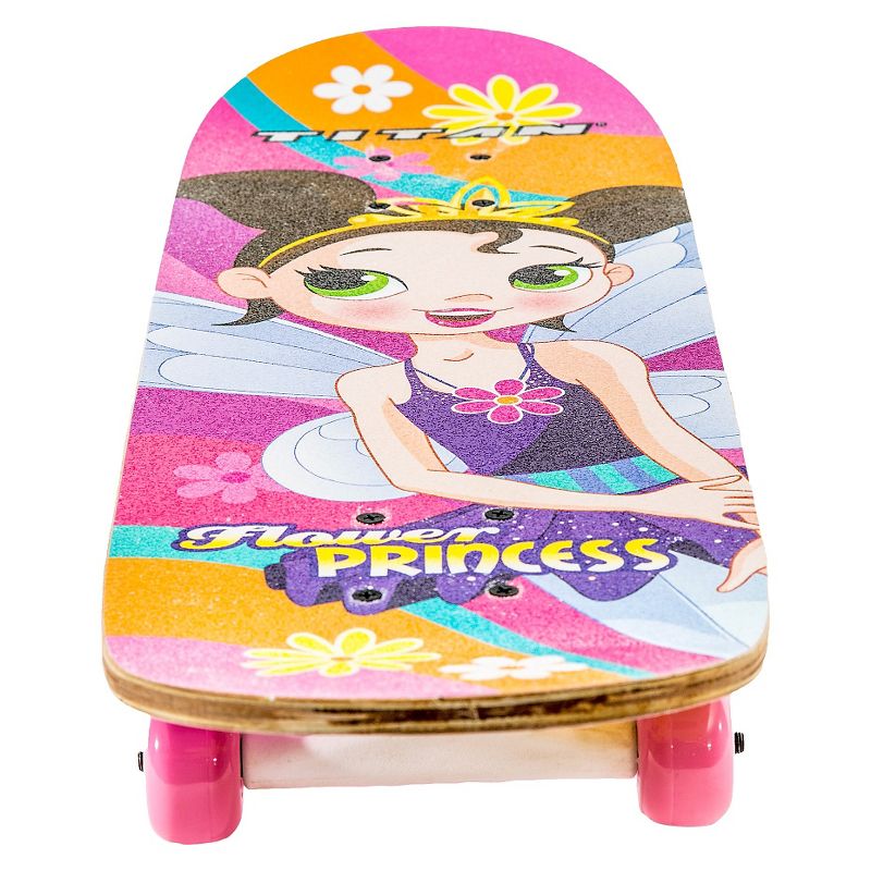 TITAN 9272 Flower Princess Complete 28" Girls' Pink skateboard, 4 of 11