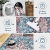 Ultra-Thin Washable Runner Rug Non-Slip Non-Shedding Vintage Hallway Runner Stain-Resistant Indoor Entryway - 2 of 4