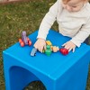 ECR4Kids Tri-Me 3-in-1 Cube Chair, Blue, 4-Piece - 4 of 4