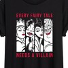 Women's - Disney Villains - Every Fairy Tale Needs A Villian Oversized Graphic T-Shirt - image 2 of 4