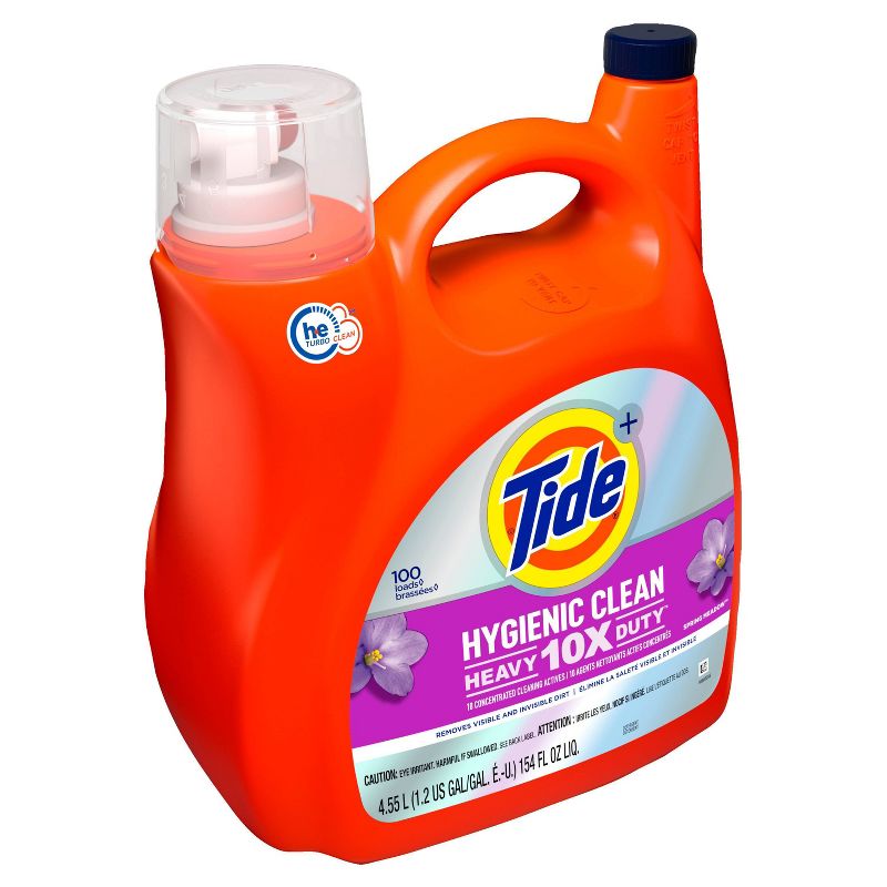 Tide Liquid Clean Laundry Detergent - Spring Meadow, 4 of 12