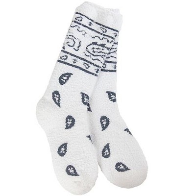 World's Softest - Cozy Bandana Crew - White