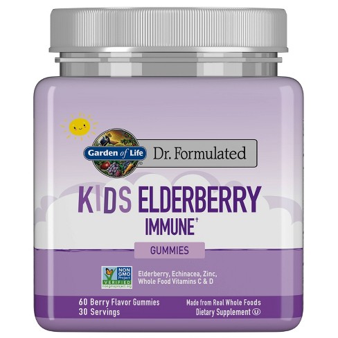 elderberry formulated gummies 60ct