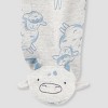 Carter's Just One You® Baby Boys' Farm Animal Footed Pajama - Gray - image 4 of 4