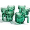 The Wine Savant Cactus Design Drinking Glasses, Fun Decoration for Parties, Unique Style & Home Decor - 6 pk - 2 of 4