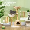 41" Cat Tree for Indoor Cats with Wooden Cat Scratching Posts, Cat Condo, Cat Beds & Toy Balls - 4 of 4