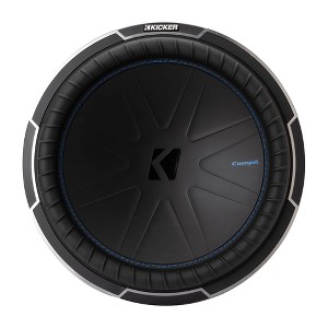 Kicker 51CWQ154 CompQ Q-Class 15" Subwoofer, Dual 4-Ohm - 1 of 4