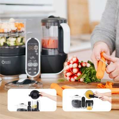 Industrial Grey Multi-Speed Baby Food Maker and Blender with 72-oz Capacity