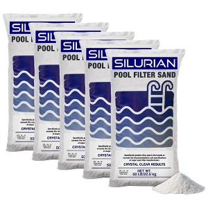 U.S. Silica 5 Pack SILURIAN 20 Grade Pool Filter Sand for Optimal Filtration - 1 of 4