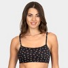Fruit of the Loom Women's Spaghetti Strap Cotton Sports Bra 4-Pack - 2 of 4