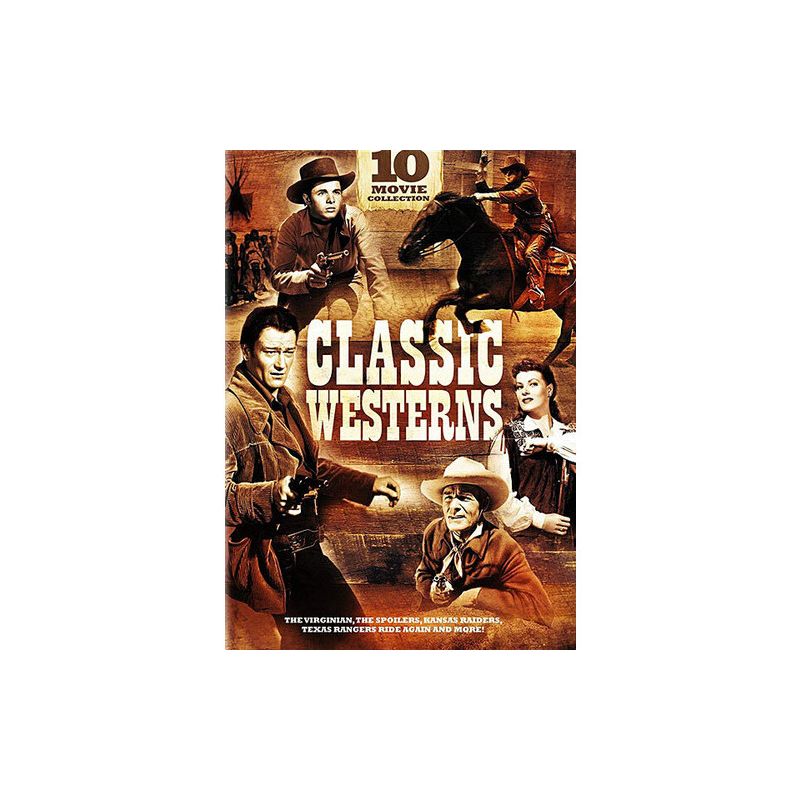 Classic Westerns: 10-Movie Collection (DVD), 1 of 2