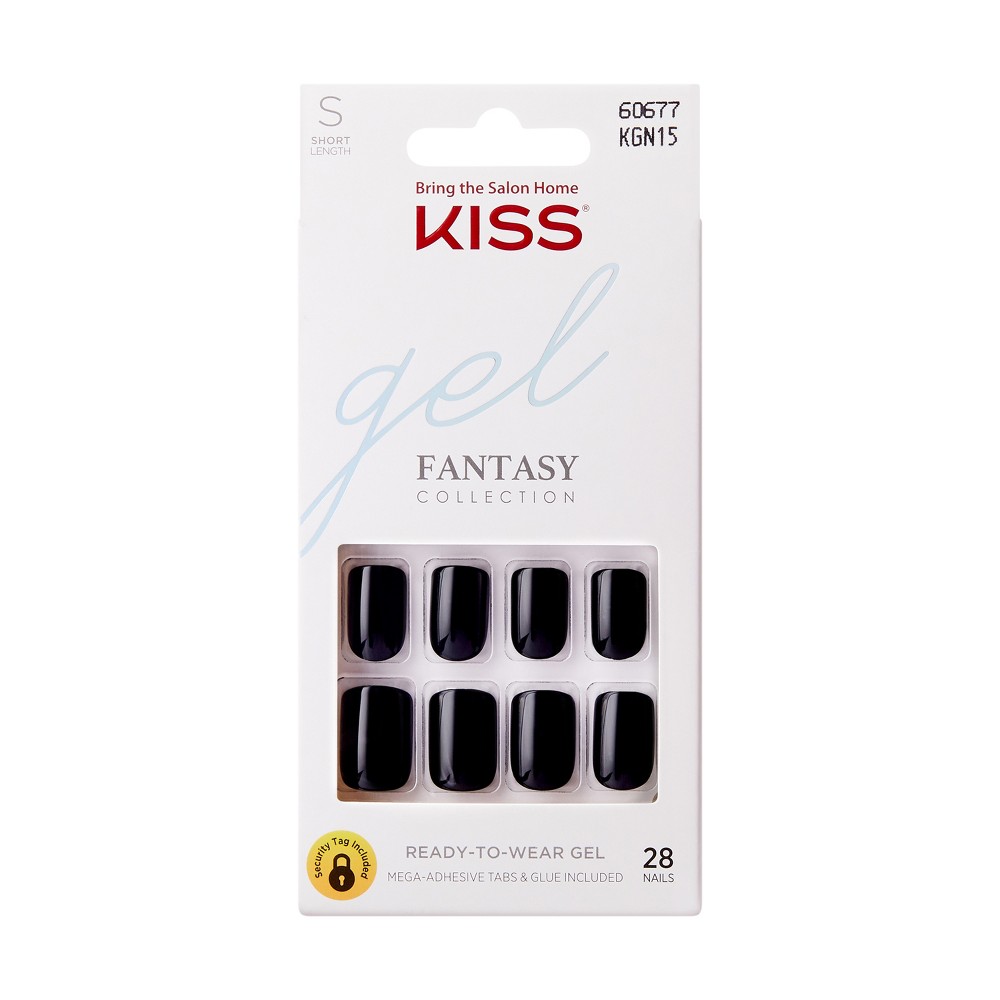 Photos - Manicure Cosmetics KISS Products Gel Fake Nails - Aim High - 32ct