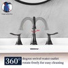 2-Handle 8 inch Widespread Bathroom Sink Faucet - 4 of 4