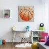 Stupell Industries Rustic Sports Basketball, 30" x 30" - 2 of 4