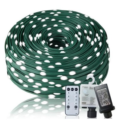 String Lights,1000 LED Bulbs,328-Foot Outdoor Decorative String Lights,Flashing Effect,Ideal for Christmas,Halloween,and Other Holiday Decorations