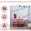 Whisen 3 Tier Kids Storage Unit, 9 Drawer Chest Toy Organizer Plastic Bins, Perfect Gift for Boys Girls Toddlers - 3 of 4