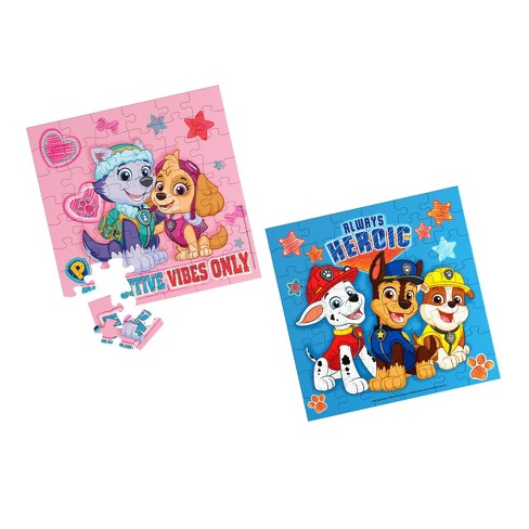 Spin Master Paw Patrol Character Puzzle Tubes : Target 2pk - Set