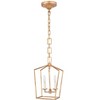 Elegant Lighting Denmark 2 light Golden Iron Pendant - 4 of 4