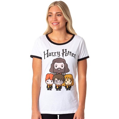Harry Potter Juniors Chibi Style Harry Potter Character T-shirt : Target