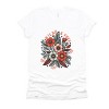 Simply Sage Market Wild and Free Colorful Flowers Short Sleeve Tee - 2 of 4
