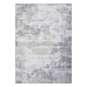 Washable Modern Abstract Non Slip Area Rugs, Soft Low Pile Non Slip Floor Carpet for Dining Room Bedroom - 1 of 4