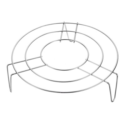 Unique Bargains Stainless Steel Round Cooking Racks for Roasting Baking