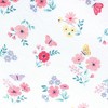 Hudson Baby Infant Girl Cotton Toddler Pillow Case, Butterfly Floral, One Size - 2 of 2