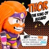 SMASHCRAFT Thor Marmalade Orange 4 inch Painted Resin Boxed Collectible Figurine - 3 of 4