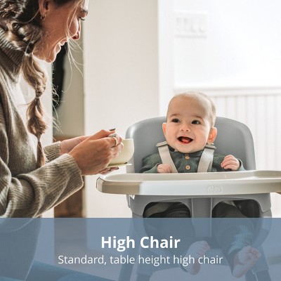 Seasalt Gray 4-in-1 Portable Folding High Chair