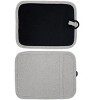 Home Mart Goods Grey Heat Resistant Thick Soft Quilted Lining Kitchen Oven Pot Holders With Neoprene and Cotton Non-slip - 2 Pack - 3 of 4