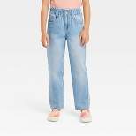 Girls' Relaxed Paperbag High-Rise Waist Jeans - Cat & Jack™