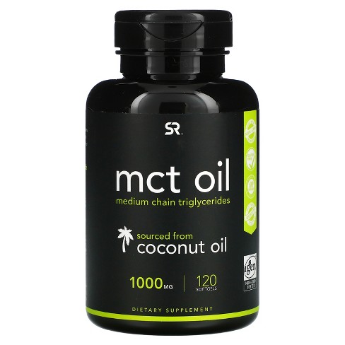 Sports Research Mct Oil, 1,000 Mg, 120 Softgels : Target