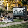 Tangkula 14 Ft Inflatable Movie Screen Outdoor Projector Screen w/ Air Blower Carry Bag - 2 of 4