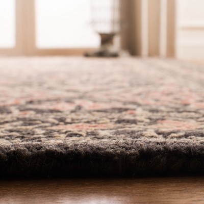 Trace TRC507 Hand Tufted Area Rug - Black/Red - 3'x5' - Safavieh.